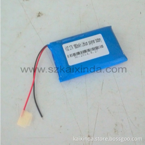 3.7V 1800mAh Thin Size Li-ion Battery